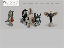 Tablet Screenshot of paulsmithsculptures.co.uk